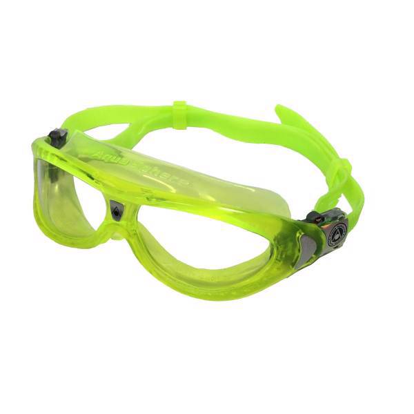 عینک شنای بچه گانه آکوا اسفیر مدل Seal Kid لنز شفاف، Aqua Sphere Seal Kid Clear Lens Swimming Goggles for Kids