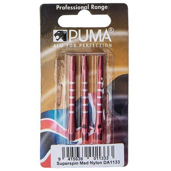 دم یدک دارت پوما مدل Superspin Med Nylon کد Da1133 بسته 3 عددی، Puma Superspin Med Nylon Da1133 Pack of 3 Sport Dart