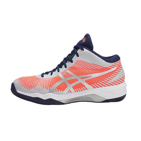 کفش والیبال زنانه اسیکس مدل VOLLEY ELITE FF MT کد B750N-0696، Asics VOLLEY ELITE FF MT B750N-0696 Volleyball Shoes For Women