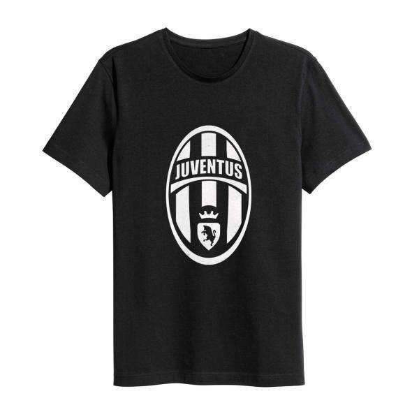 تی شرت نخی ورزشی ماسادیزان مدل یوونتوس کد 203، Masa Design Tshirt Juventus 203