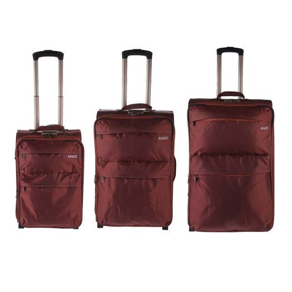 مجموعه سه عددی چمدان ایگل مدل 01، Eagle 01 Luggage Set of 3