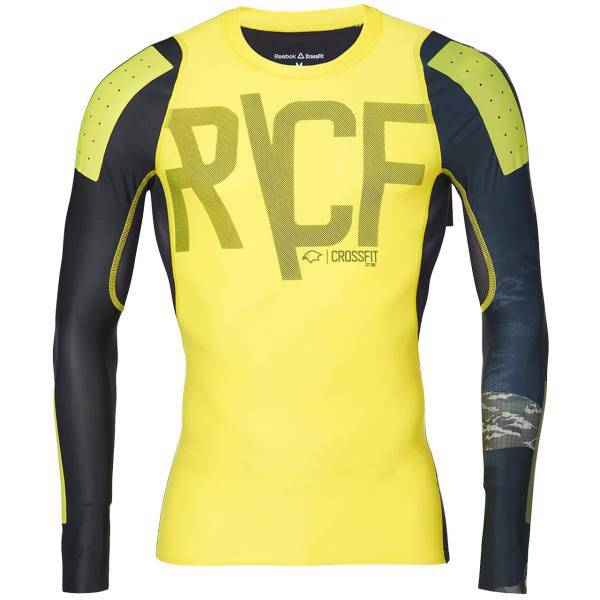 تی شرت مردانه ریباک مدل CrossFit PWR6 Compression، Reebok CrossFit PWR6 Compression T-Shirt For Men