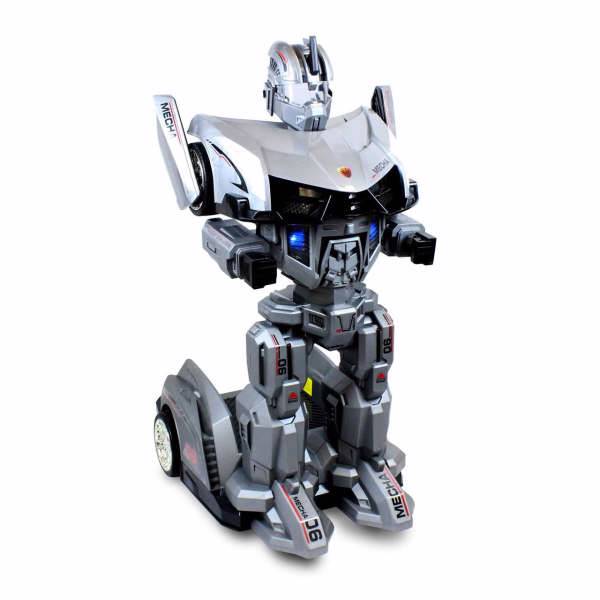 اسکوتر برقی کیدونه مدل ROBOT، Robot Ride-On Car Toy Silver Remote Controlled Electric