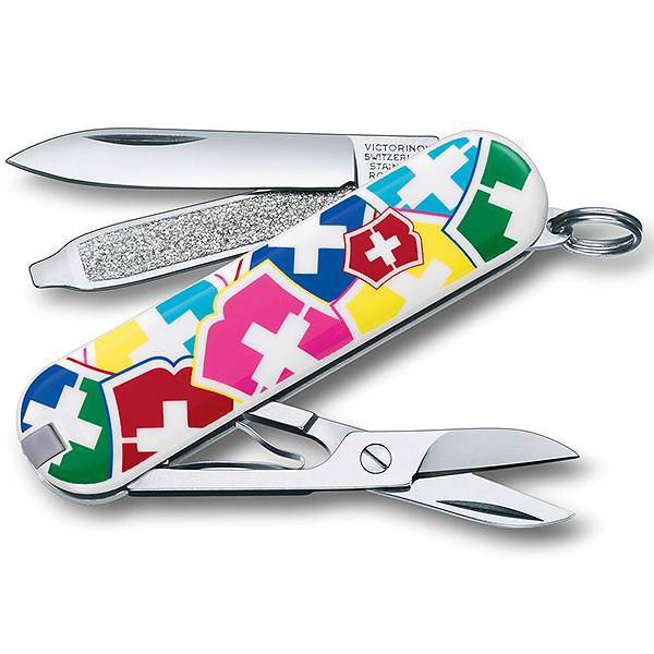 چاقوی ویکتورینوکس مدل Classic VX Colors کد 06223841، Victorinox Classic VX Colors 06223841 Knife