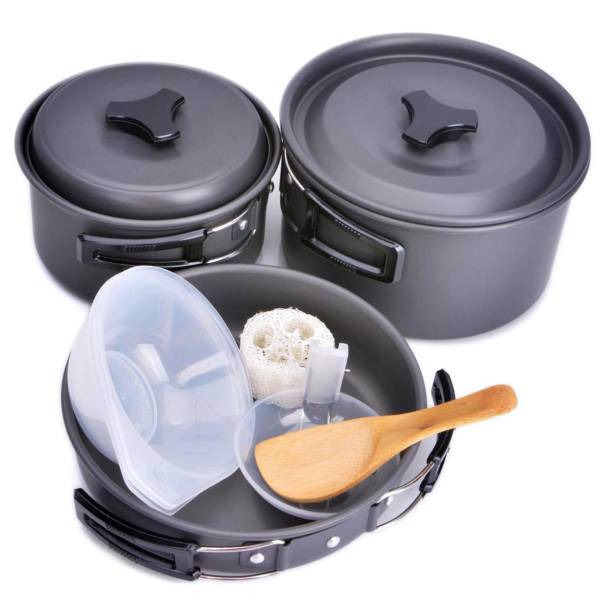 مجموعه ظرف غذای سفری مدل DS 300، Cooking Set DS 300 Food Thermos