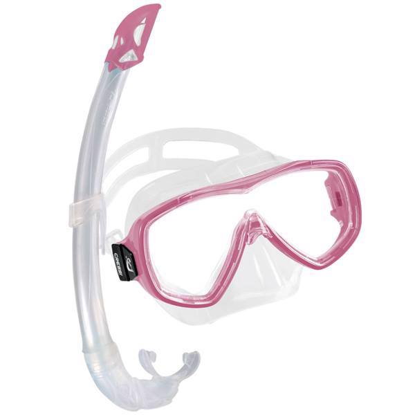 مجموعه ماسک و اسنورکل کرسی مدل Onda Mare Pink، Cressi Onda Mare Pink Snorkeling Set