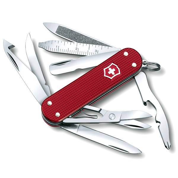 چاقوی ویکتورینوکس مدل Mini Champ Alox Red کد 0638120، Victorinox Mini Champ Alox Red 0638120 Knife