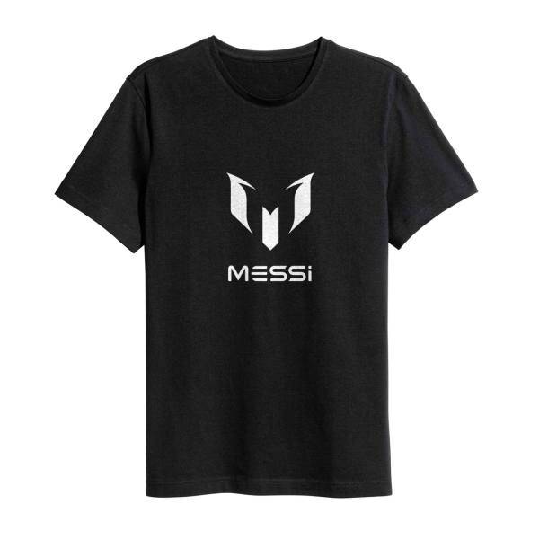 تی شرت نخی ورزشی ماسادیزان مدل لیونل مسی کد 244، Masa Design Tshirt Lionel Messi 244