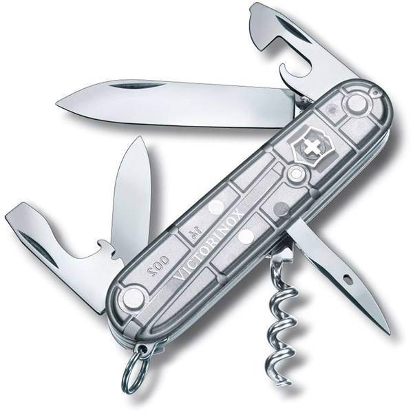 چاقوی ویکتورینوکس مدل Spartan Silver Tech کد 13603T7، Victorinox Spartan Silver Tech 13603T7 Knife