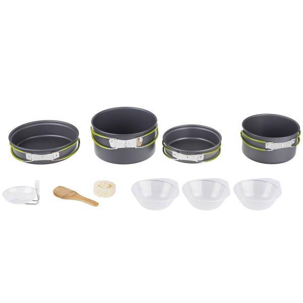 مجموعه ظروف سفری مدل DS301، DS301 Camping Cookware Set