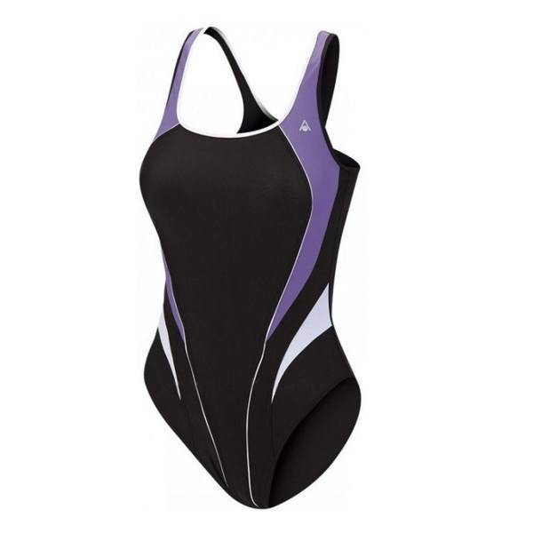 مایو زنانه آکوا اسفیر مدل Lima Black Purple، Aqua Sphere Lima Black Purple Swimsuit For Women