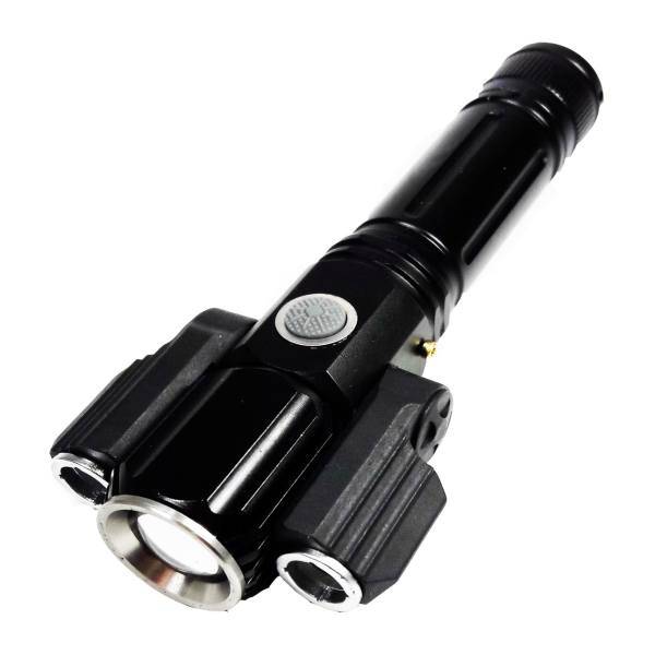 چراغ قوه مدل MX-537-T6 سه لامپ، MX-537-T6 Three Bulbs Flashlight