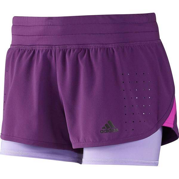 شورت ورزشی زنانه آدیداس مدل Studio Power، Adidas Studio Power Shorts