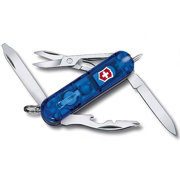 چاقوی ویکتورینوکس مدل Midn Man Blue Trans کد 06366T2، Victorinox Midn Man Blue Trans 06366T2 Knife