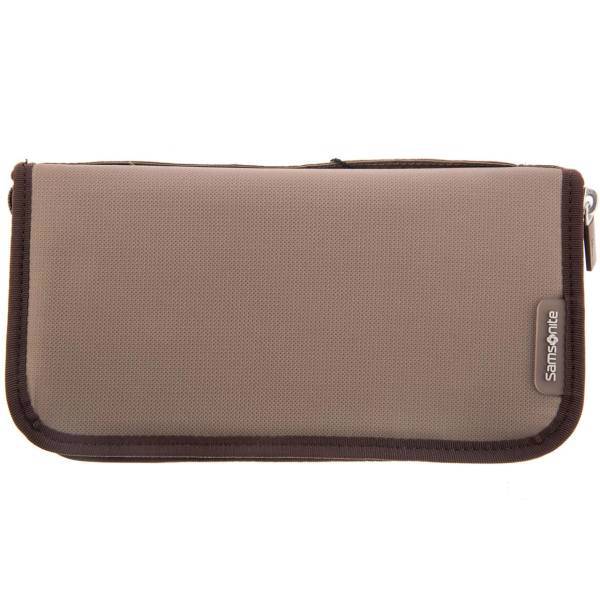 کیف اسناد سامسونیت مدل z34-049 Travel Wallet، Samsonite Beige Travel z34-049 Wallet