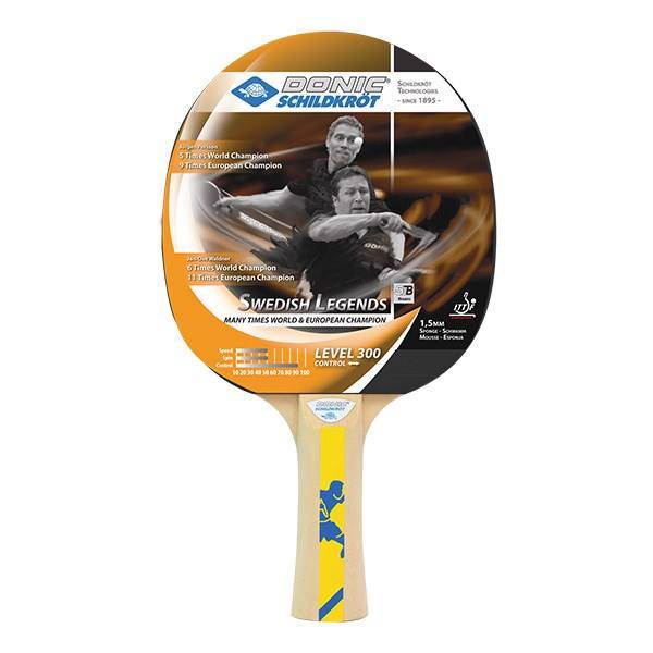 راکت پینگ پنگ دانیک شیلدکروت مدل Swedish Legends 300 کد 703204، Donic Schildkrot Swedish Legends 300 703204 Ping Pong Racket