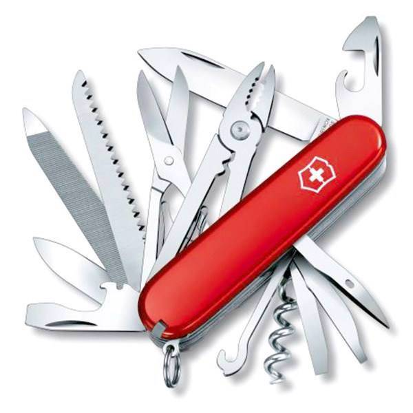 چاقوی ویکتورینوکس مدل Handyman Red کد 13773، Victorinox Handyman Red 13773 Knife