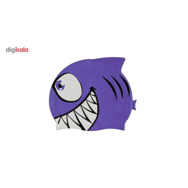 کلاه شنا بچگانه دیارا مدل Shark Head، Shark head Swimming Cap for Kids