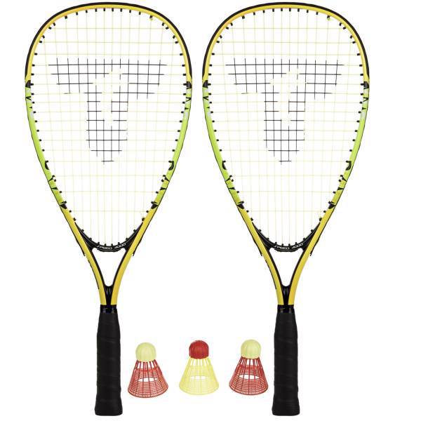 راکت بدمینتون سرعتی تالبوت تورو مدل Speed 4000 بسته 2 عددی، Talbot Torro Speed 4000 Speed Badminton Racket Pack Of 2