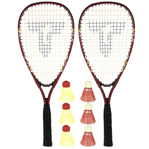 راکت بدمینتون سرعتی تالبوت تورو مدل Speed 5000 بسته 2 عددی، Talbot Torro Speed 5000 Speed Badminton Racket Pack Of 2