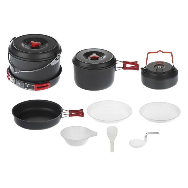 مجموعه ظروف سفری بولین مدل BL200-C9، Bulin BL200-C19 Camping Tableware