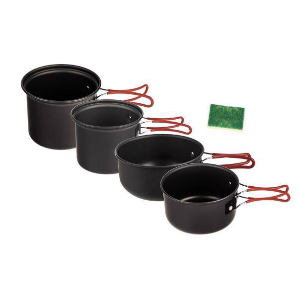 مجموعه ظروف سفری مدل AL-208، AL-208 Camping Cookware Set