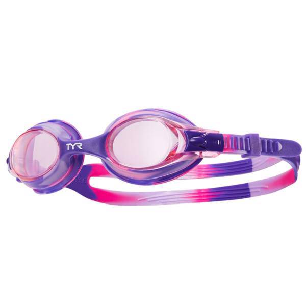 عینک شنا بچکانه تیر مدل Swimple Tie-Dye، Tyr Swimple Tie-Dye Swimming Goggles For Kids