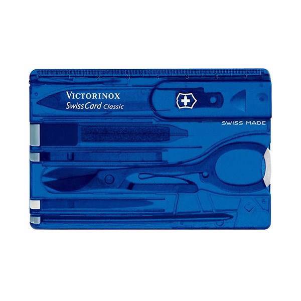 کیت ابزار ویکتورینوکس مدل Swiss Card Classic کد 07122T2، Victorinox Swiss Card Classic 07122T2