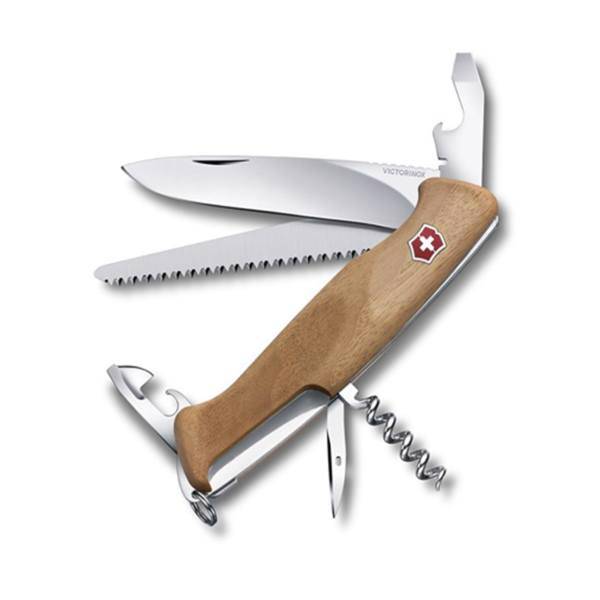 چاقوی ویکتورینوکس مدل Ranger Wood 55 0.9561.63B1، Victorinox Ranger Wood 55 0.9561.63B1 knife