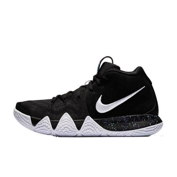 کفش بسکتبال و والیبال مردانه نایکی مدلKyrie 4 Black White