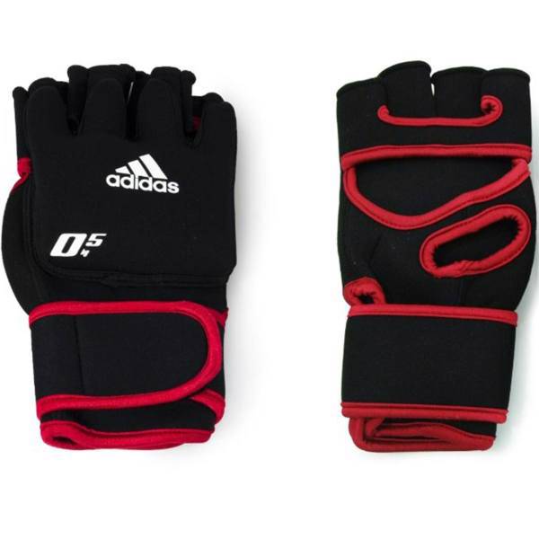 دستکش ورزشی آدیداس مدل Weighted Glove کد ADWT-10702، Adidas Weighted Gloves ADWT-10702 Aerobic Gloves