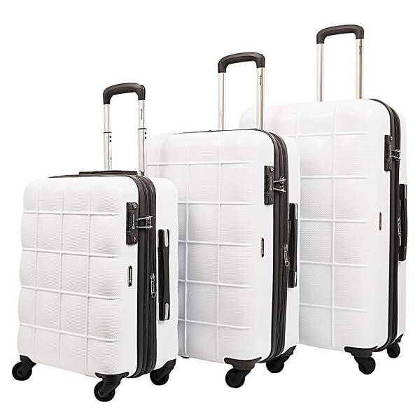 مجموعه سه عددی چمدان اکولاک مدل Square، Echolac Square Luggage Set of Three