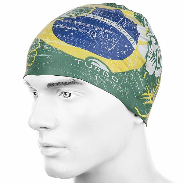 کلاه شنای توربو مدل Brasil، Turbo Brasil Swimming Cap