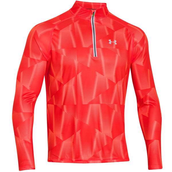 تی شرت مردانه آندر آرمور مدل UA Launch Run Zip، Under Armour UA Launch Run Zip For Men T-Shirt