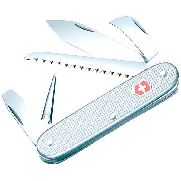 چاقوی ویکتورینوکس مدل Pioneer Alox Silver کد 0815026، Victorinox Pioneer Alox Silver 0815026 Knife