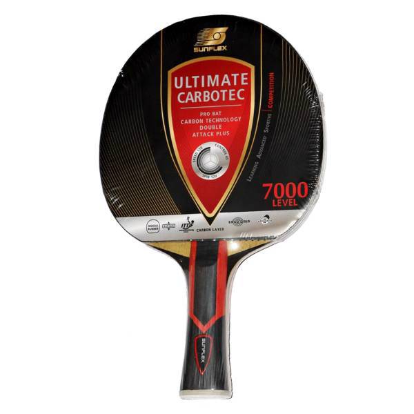 راکت پینگ پنگ سانفلکس مدل ULTIMATE CARBOTEC LEVEL 7000، SunfleX ULTIMATE CARBOTEC LEVEL 7000 Ping Pong Racket