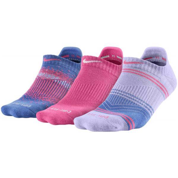 جوراب زنانه نایکی مدل Graphic Tab بسته سه عددی، Nike Graphic Tab Socks For Women 3 Packs