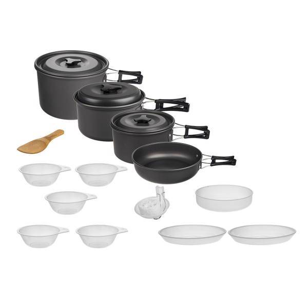 مجموعه ظروف سفری مدل DS500، DS500 Camping Cookware Set