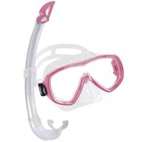 مجموعه ماسک و اسنورکل کرسی مدل Onda Mare Pink Cressi Onda Mare Pink Snorkeling Set