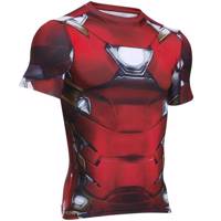 تی شرت مردانه آندر آرمور مدل Alter Ego Iron Man Compression Under Armour Alter Ego Iron Man Compression T-Shirt For Men