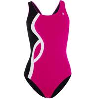 مایو زنانه آکوا اسفیر مدل Abby Dark Pink Black White - Aqua Sphere Abby Dark Pink Black White Swimsuit For Women