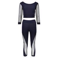 ست بلوز و لگ ورزشی زنانه دایاموند مدل 3-2128 - Diamond 2128-3 Blouse And Legging Set For Women