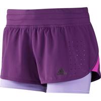 شورت ورزشی زنانه آدیداس مدل Studio Power - Adidas Studio Power Shorts