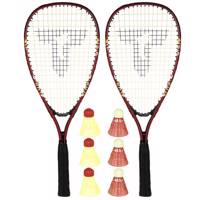 راکت بدمینتون سرعتی تالبوت تورو مدل Speed 5000 بسته 2 عددی Talbot Torro Speed 5000 Speed Badminton Racket Pack Of 2