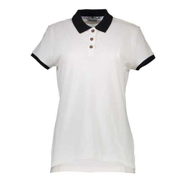 پلو شرت زنانه ریباک مدل Pique، Reebok Pique Polo Shirt For Women