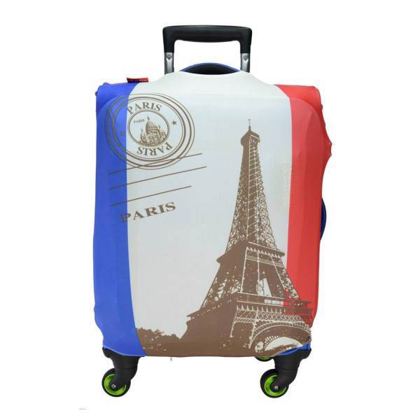 کاور چمدان مدل پاریس 20 سایز کوچک، Paris 20 Luggage Cover Size Small