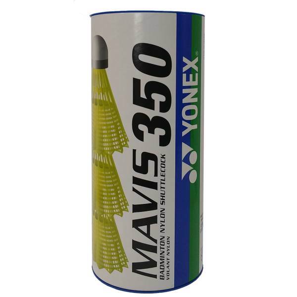 توپ بدمینتون یونکس مدل زرد فسفریMavis 350 بسته 3 عددی، Yonex Yellow Mavis 350 Badminton Ball Pack of 3