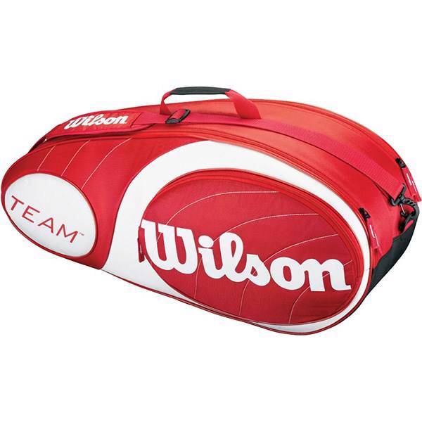 ساک تنیس ویلسون مدل Team 6PK RDWH، Wilson Team 6PK Bag RDWH Tennis Backpack