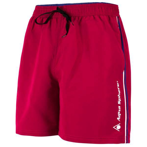 مایو مردانه آکوا اسفیر مدل Tiber Red Blue، Aqua Sphere Tiber Red Blue Swim Short For Men