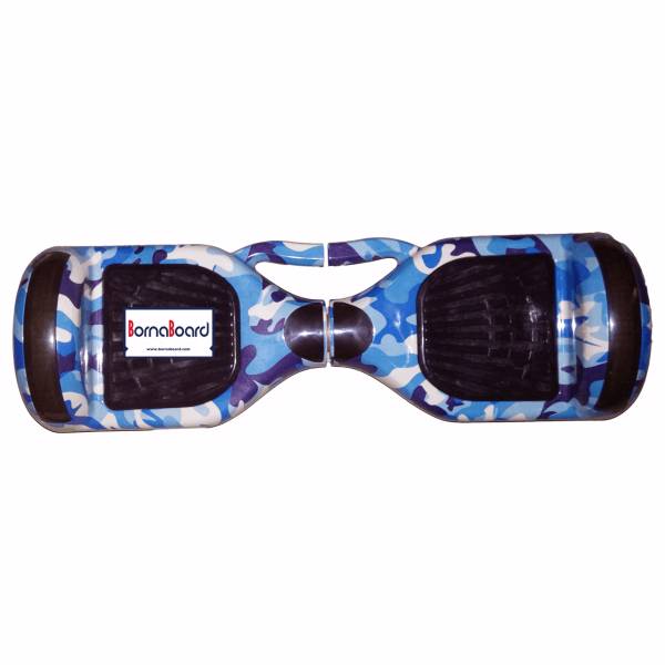 اسکوتر برقی اسمارت بالانس مدل Borna-P5-B-LED-Handle-Blue chiriki